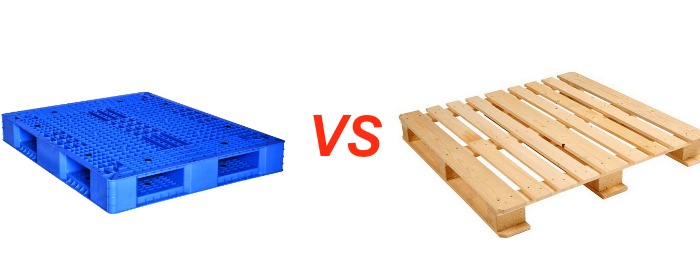 Plastic Pallets vs. Wood Pallets