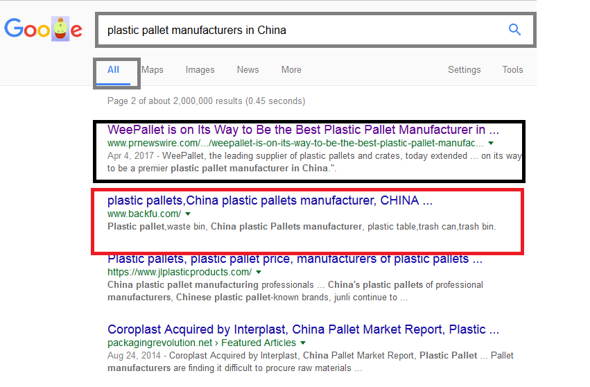plastic pallet manufacturers in China
